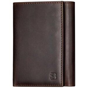 RFID Blocking Wallet for Men | Full Grain Leather Trifold